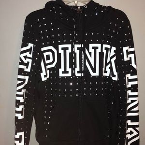 PINK Victoria’s secret black hoodie